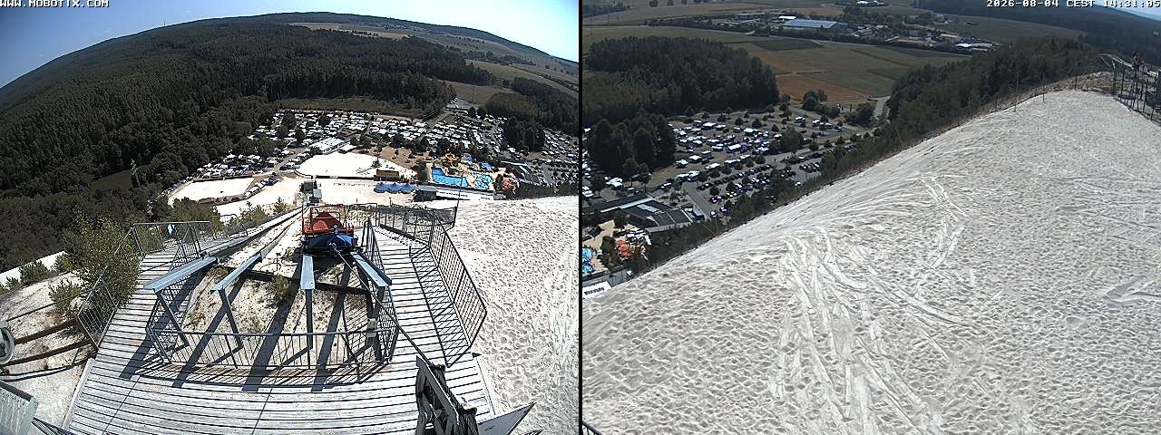 Archiv Foto Webcam Hirschau Monte Kaolino Bergspitze