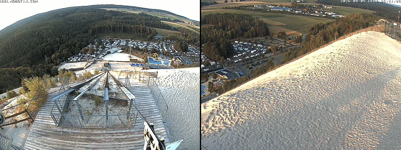Archiv Foto Webcam Hirschau Monte Kaolino Bergspitze