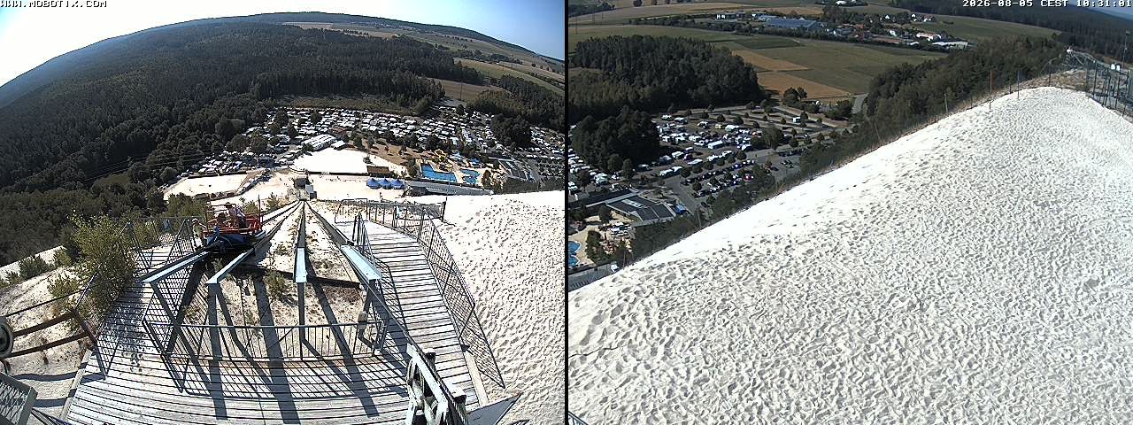 Archiv Foto Webcam Hirschau Monte Kaolino Bergspitze