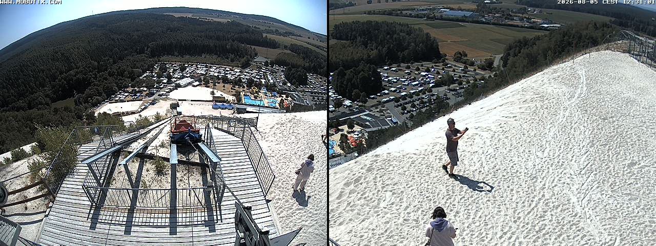 Archiv Foto Webcam Hirschau Monte Kaolino Bergspitze