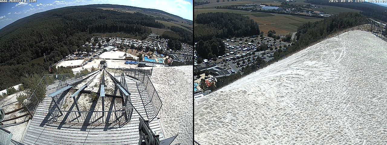Archiv Foto Webcam Hirschau Monte Kaolino Bergspitze