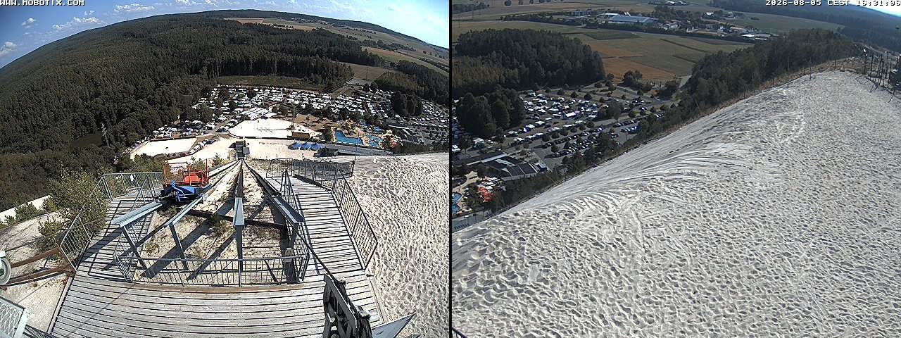 Archiv Foto Webcam Hirschau Monte Kaolino Bergspitze