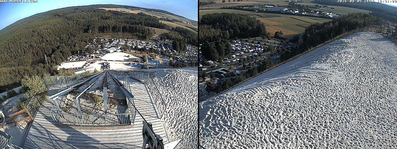 Archiv Foto Webcam Hirschau Monte Kaolino Bergspitze
