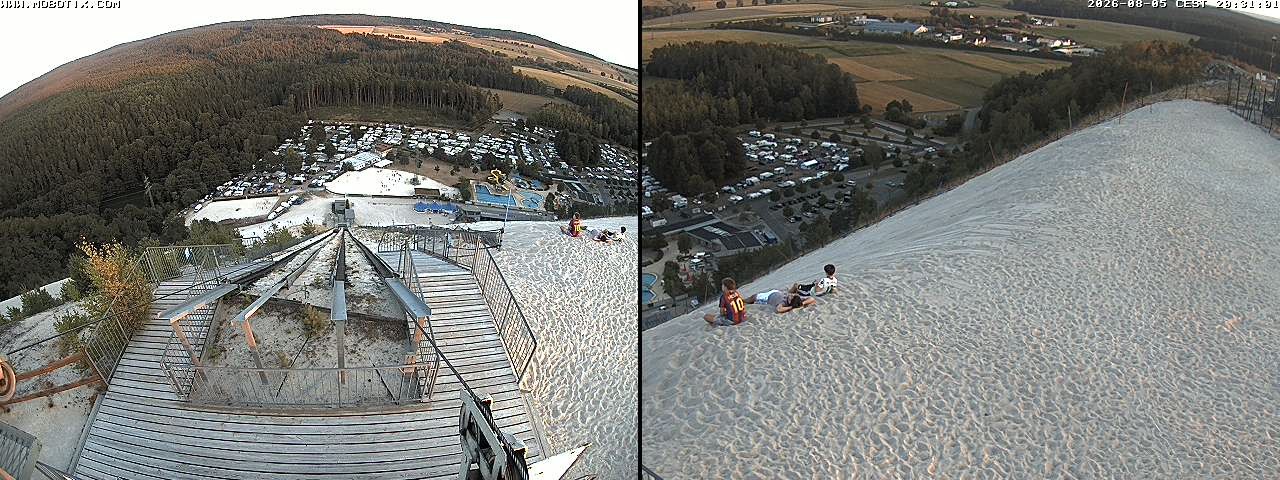 Archiv Foto Webcam Hirschau Monte Kaolino Bergspitze