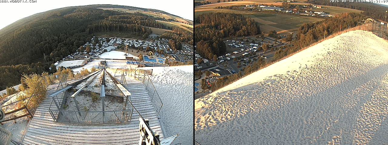 Archiv Foto Webcam Hirschau Monte Kaolino Bergspitze