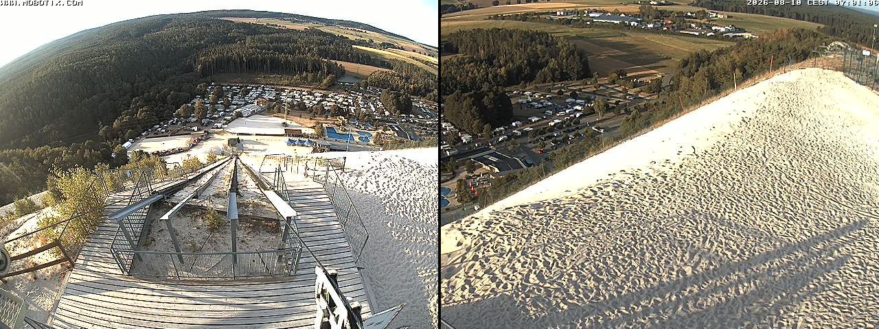 Archiv Foto Webcam Hirschau Monte Kaolino Bergspitze