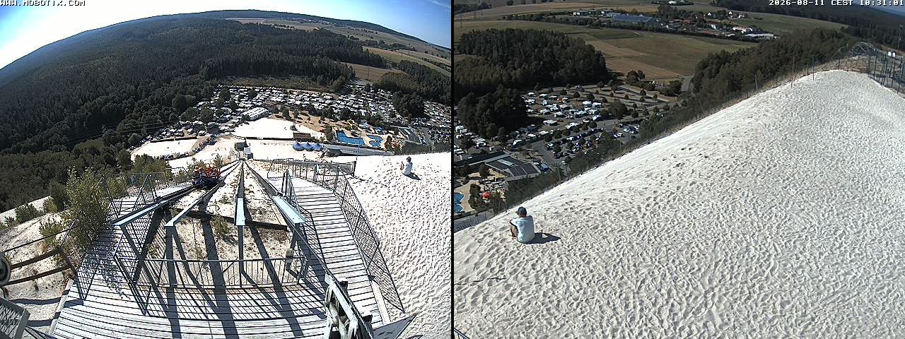 Archiv Foto Webcam Hirschau Monte Kaolino Bergspitze