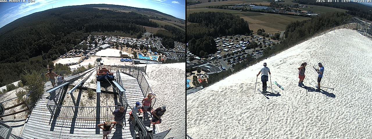 Archiv Foto Webcam Hirschau Monte Kaolino Bergspitze