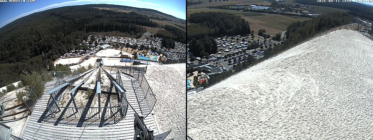 Archiv Foto Webcam Hirschau Monte Kaolino Bergspitze