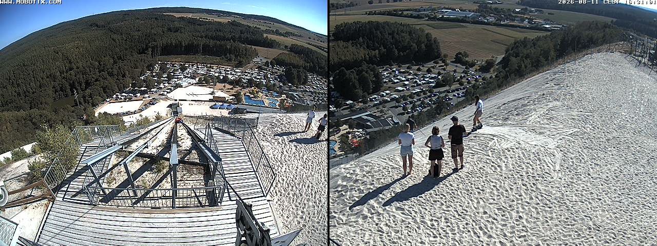 Archiv Foto Webcam Hirschau Monte Kaolino Bergspitze
