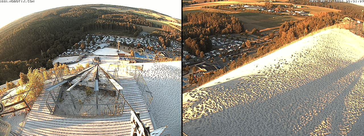 Archiv Foto Webcam Hirschau Monte Kaolino Bergspitze