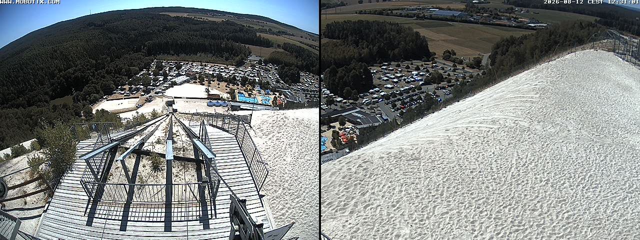 Archiv Foto Webcam Hirschau Monte Kaolino Bergspitze
