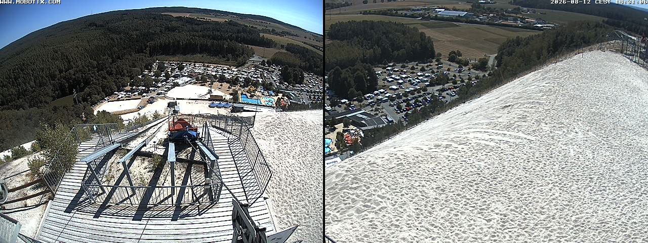 Archiv Foto Webcam Hirschau Monte Kaolino Bergspitze