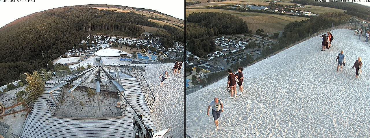 Archiv Foto Webcam Hirschau Monte Kaolino Bergspitze