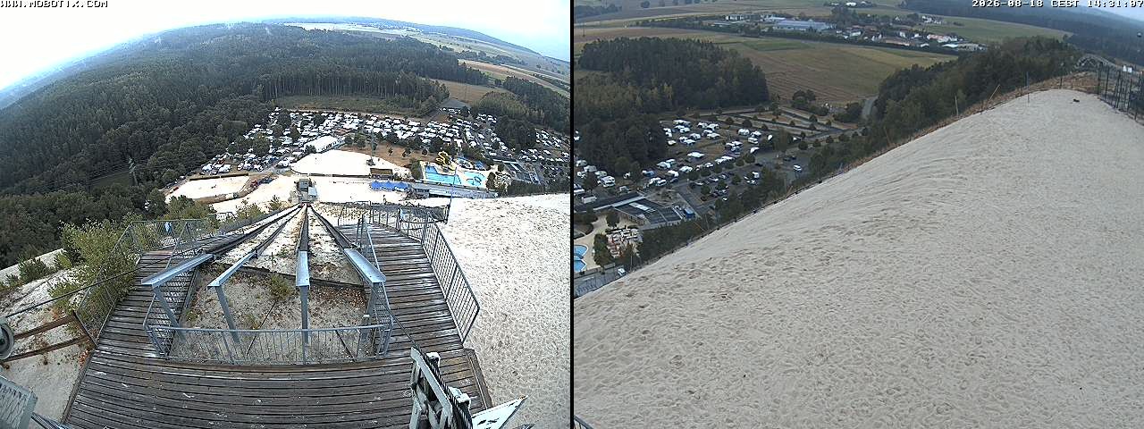 Archiv Foto Webcam Hirschau Monte Kaolino Bergspitze