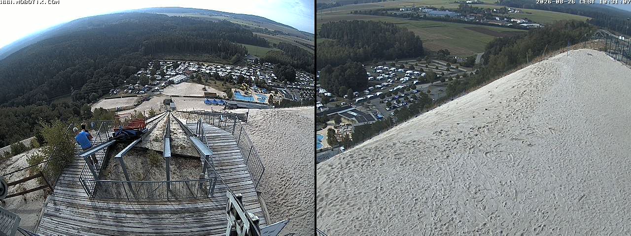 Archiv Foto Webcam Hirschau Monte Kaolino Bergspitze