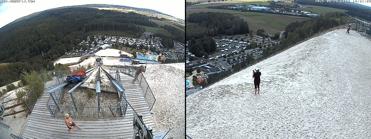 Archiv Foto Webcam Hirschau Monte Kaolino Bergspitze