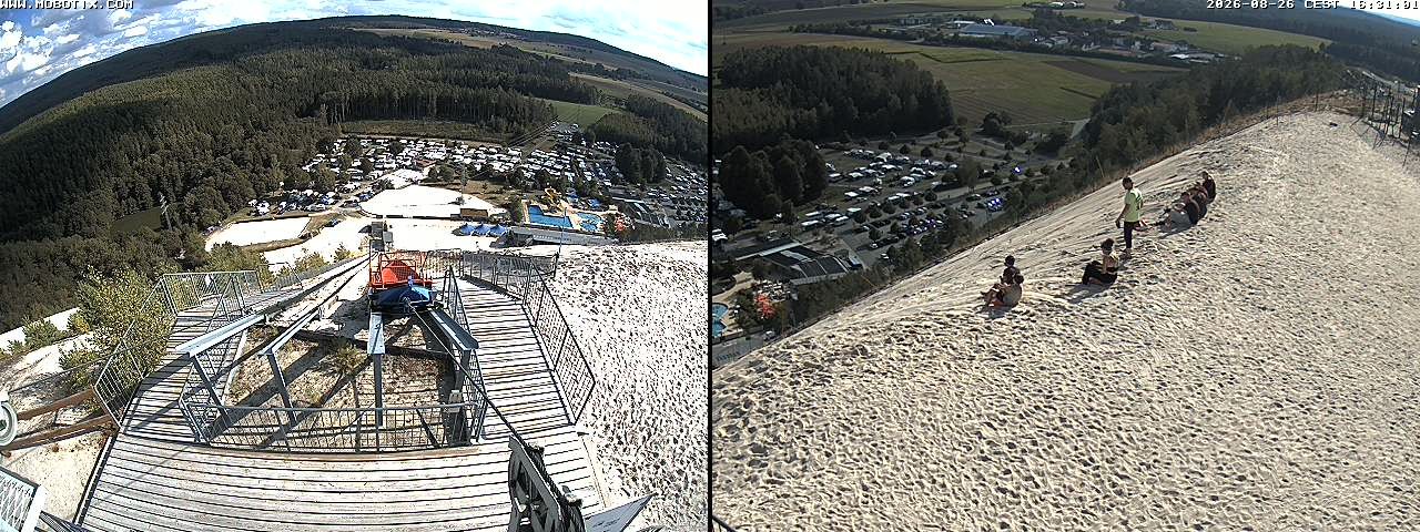 Archiv Foto Webcam Hirschau Monte Kaolino Bergspitze