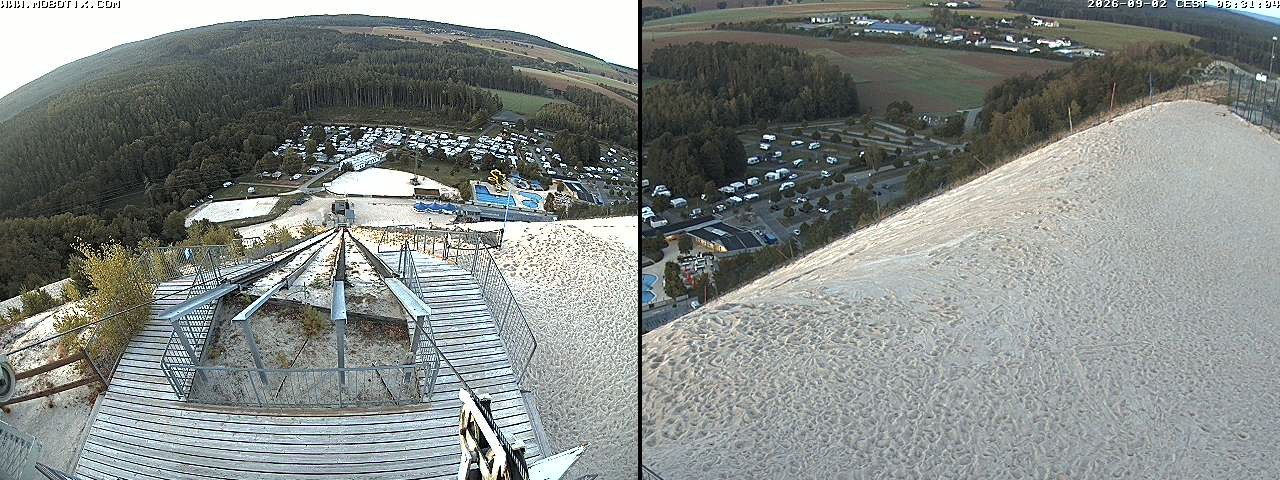 Archiv Foto Webcam Hirschau Monte Kaolino Bergspitze