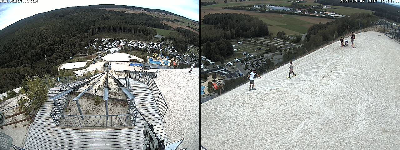Archiv Foto Webcam Hirschau Monte Kaolino Bergspitze