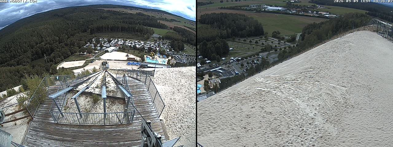 Archiv Foto Webcam Hirschau Monte Kaolino Bergspitze