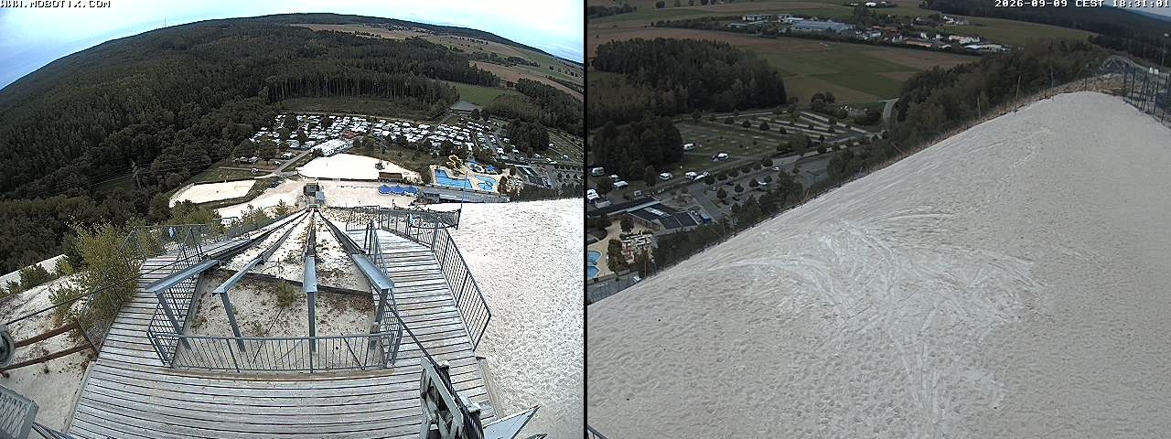 Archiv Foto Webcam Hirschau Monte Kaolino Bergspitze