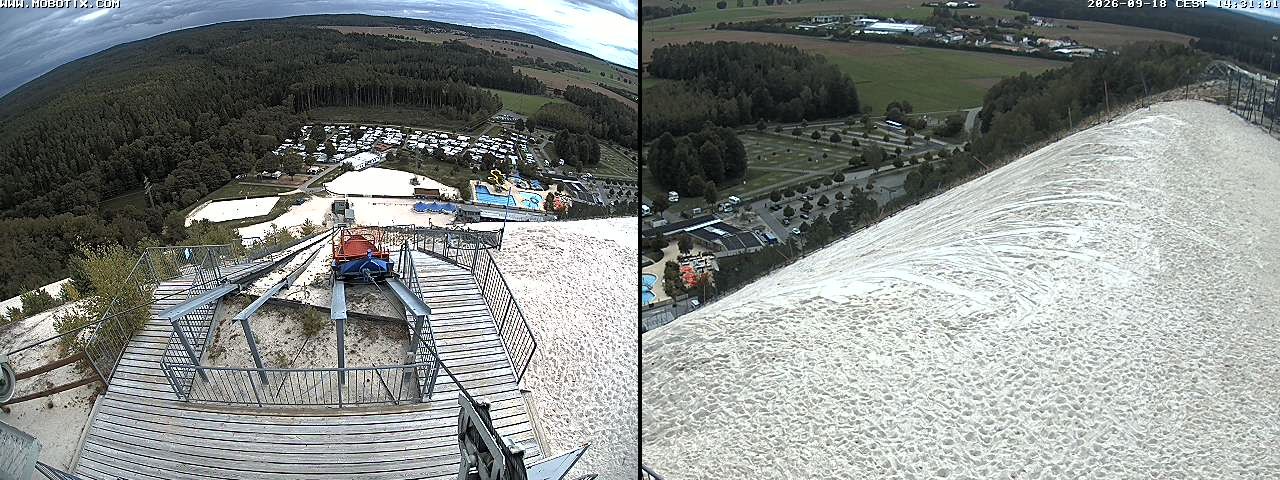 Archiv Foto Webcam Hirschau Monte Kaolino Bergspitze