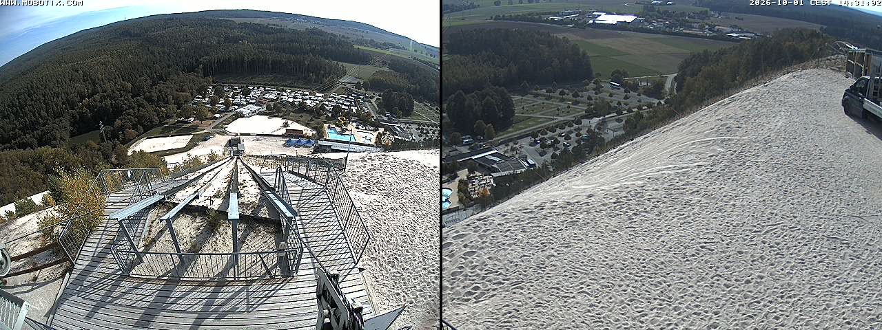 Archiv Foto Webcam Hirschau Monte Kaolino Bergspitze