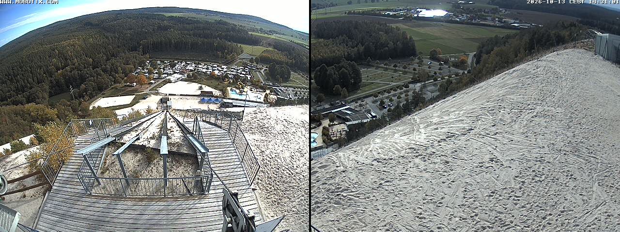 Archiv Foto Webcam Hirschau Monte Kaolino Bergspitze