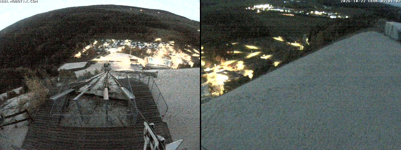 Archived image Webcam Hirschau Monte Kaolino mountain peak