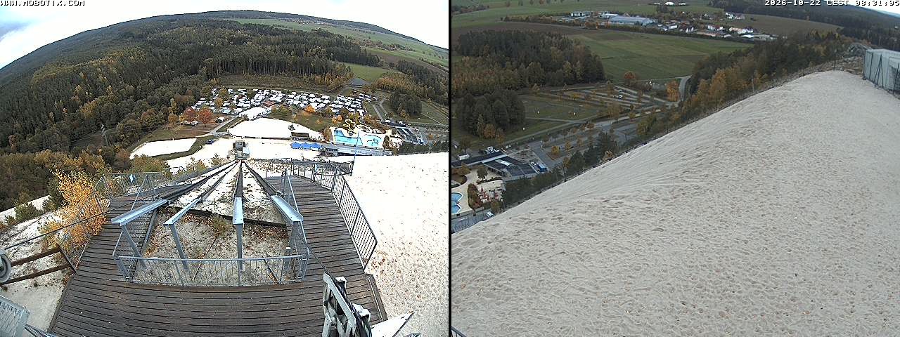 Archived image Webcam Hirschau Monte Kaolino mountain peak