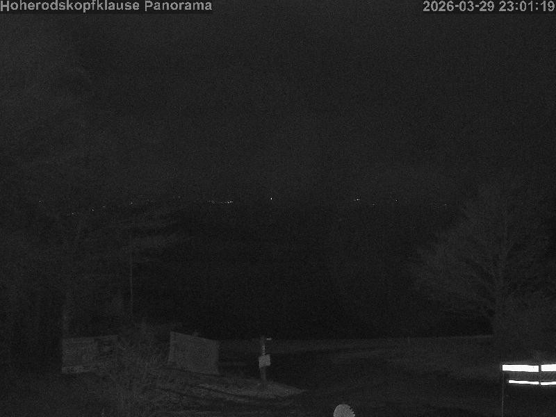 Archived image Webcam Hoherodskopfsklause, Hessen