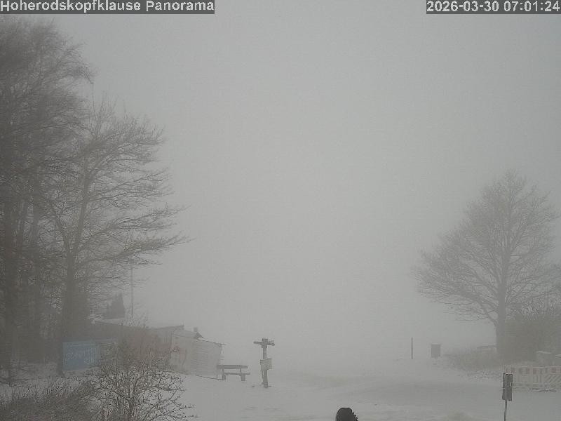 Archived image Webcam Hoherodskopfsklause, Hessen