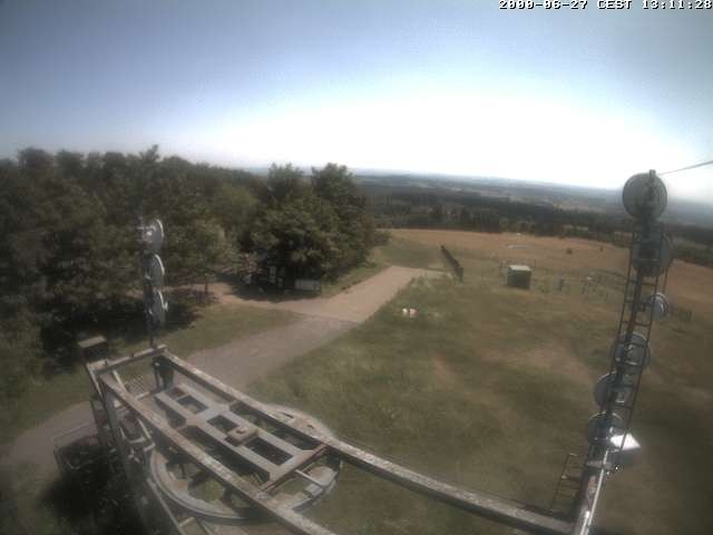 Archiv Foto Webcam Hoherodskopf am Vogelsberg