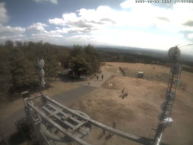 Archiv Foto Webcam Hoherodskopf am Vogelsberg