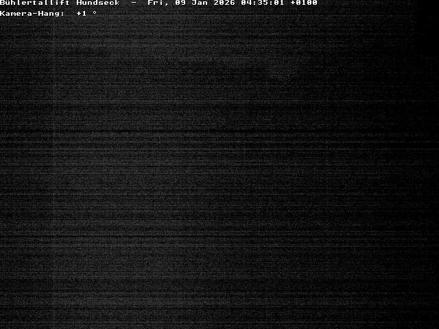 Archiv Foto Webcam Bühlertallift Hundseck Pistenblick