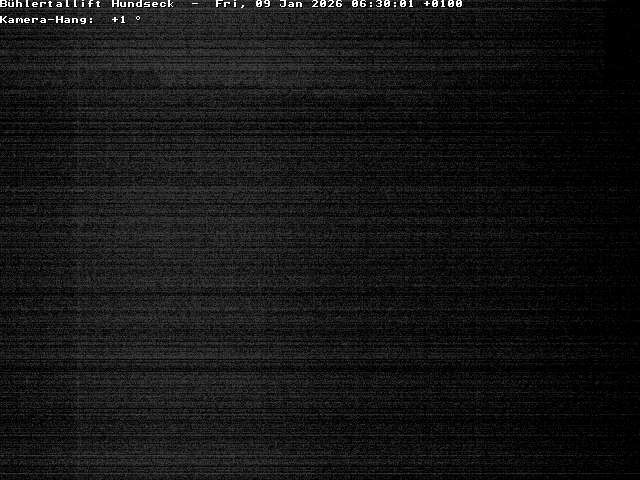 Archiv Foto Webcam Bühlertallift Hundseck Pistenblick