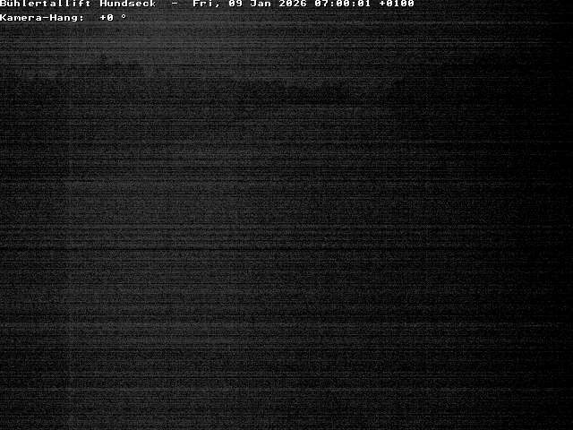 Archiv Foto Webcam Bühlertallift Hundseck Pistenblick