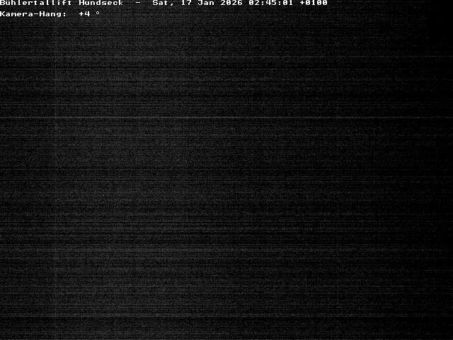 Archiv Foto Webcam Bühlertallift Hundseck Pistenblick