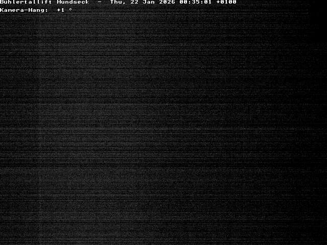 Archiv Foto Webcam Bühlertallift Hundseck Pistenblick