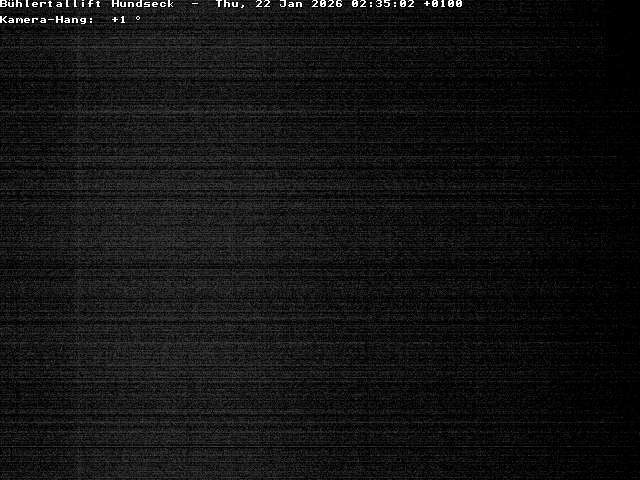 Archiv Foto Webcam Bühlertallift Hundseck Pistenblick