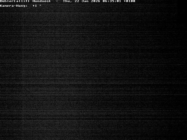 Archiv Foto Webcam Bühlertallift Hundseck Pistenblick