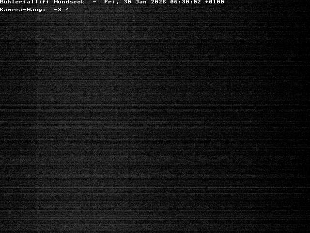 Archiv Foto Webcam Bühlertallift Hundseck Pistenblick