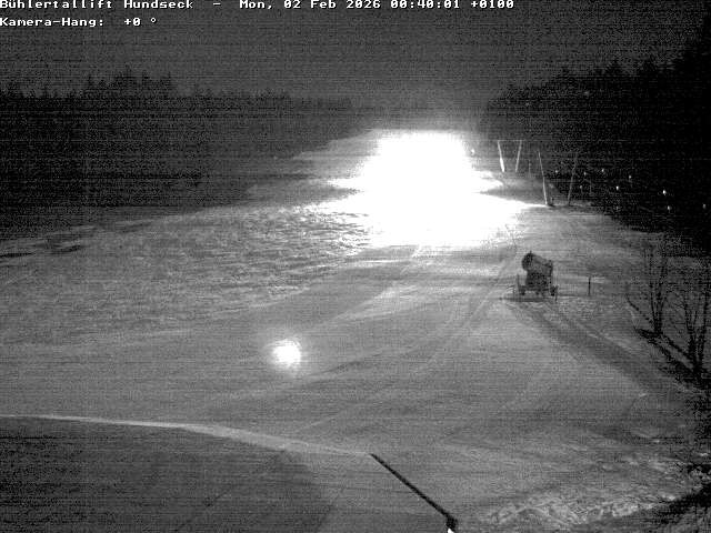 Archiv Foto Webcam Bühlertallift Hundseck Pistenblick