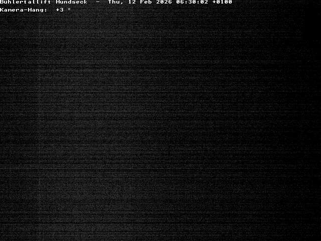 Archiv Foto Webcam Bühlertallift Hundseck Pistenblick