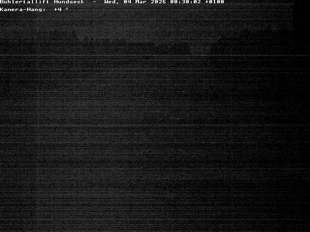 Archiv Foto Webcam Bühlertallift Hundseck Pistenblick