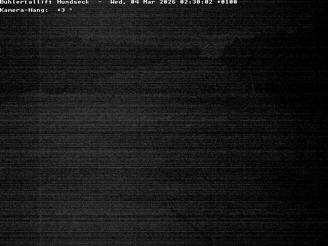 Archiv Foto Webcam Bühlertallift Hundseck Pistenblick