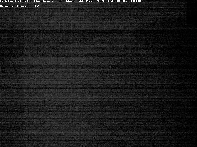 Archiv Foto Webcam Bühlertallift Hundseck Pistenblick