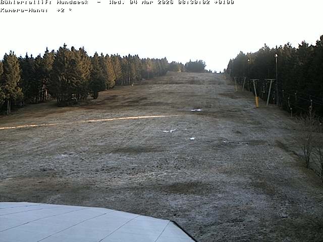 Archiv Foto Webcam Bühlertallift Hundseck Pistenblick