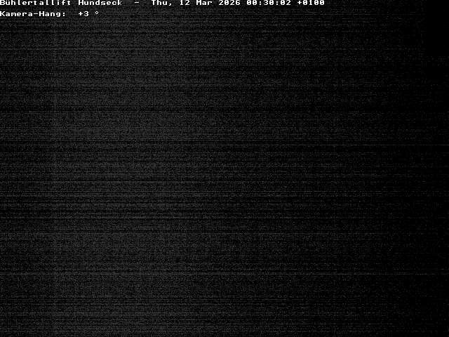 Archived image Webcam Bühlertallift Hundseck View of the Slope
